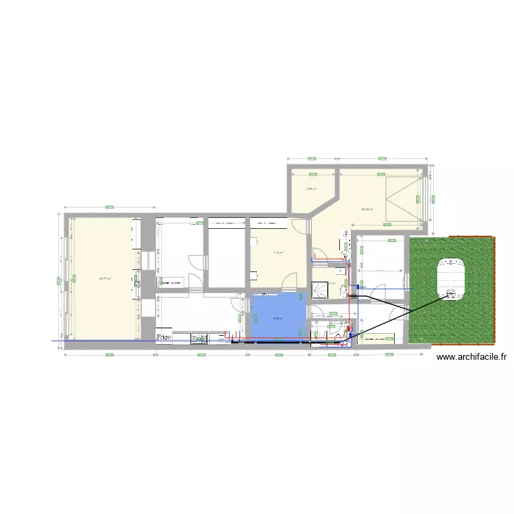 tonnara PLOMBERIE. Plan de 
