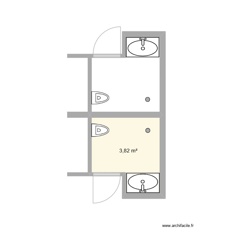 2 sdb miroir LE MIRANDIS. Plan de 0 pièce et 0 m2