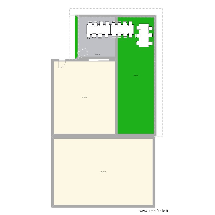 anniv tom et alex 2025. Plan de 4 pièces et 231 m2