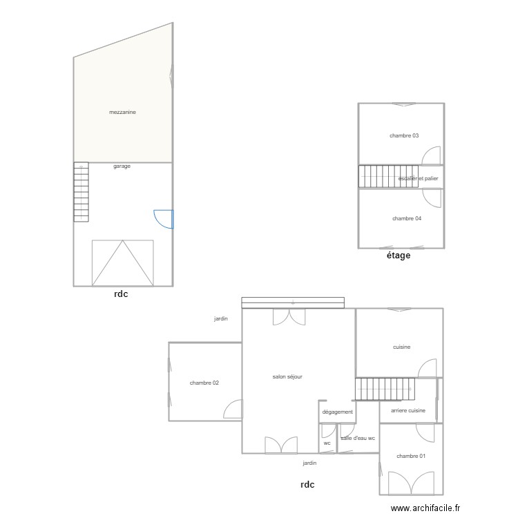 NEVEU 01. Plan de 0 pièce et 0 m2