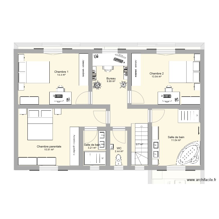 Maison 15. Plan de 0 pièce et 0 m2