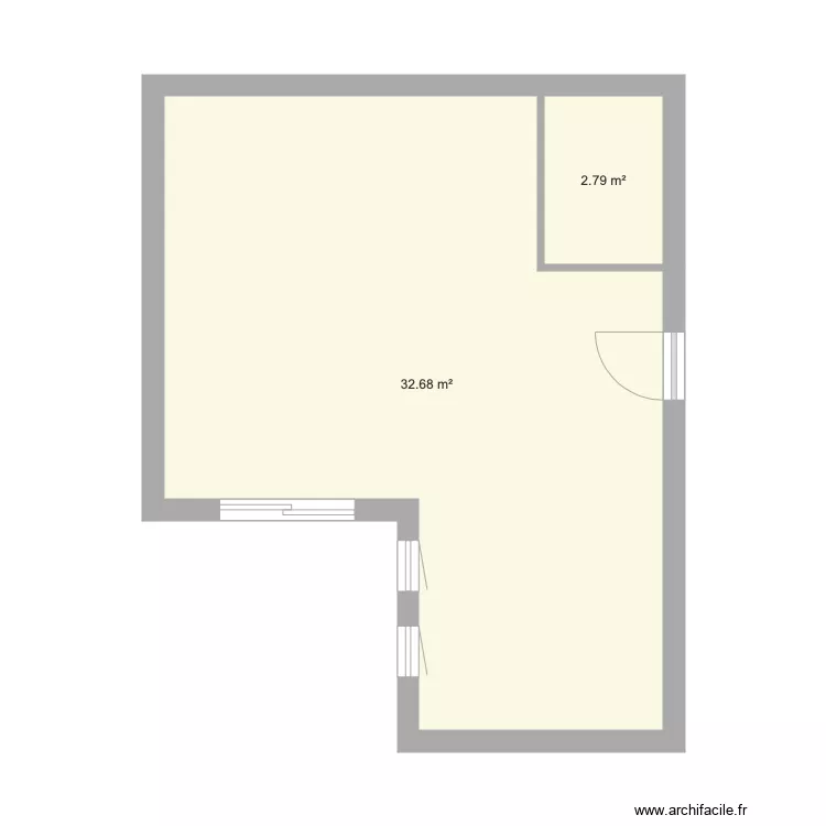 M&eacute;nard. Plan de 