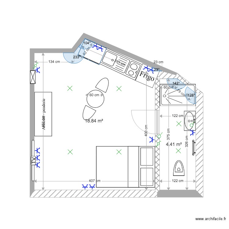 Vanartevelde 62  L4 combles. Plan de 0 pièce et 0 m2