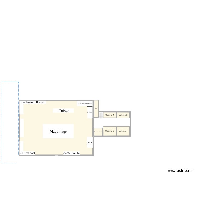 vjsvkef. Plan de 7 pièces et 1285 m2