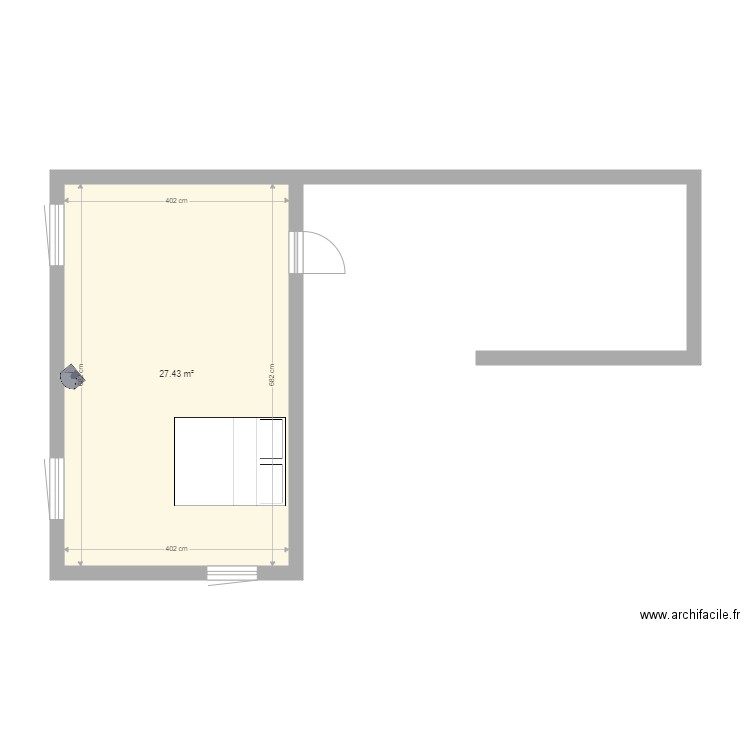 étage steph. Plan de 0 pièce et 0 m2