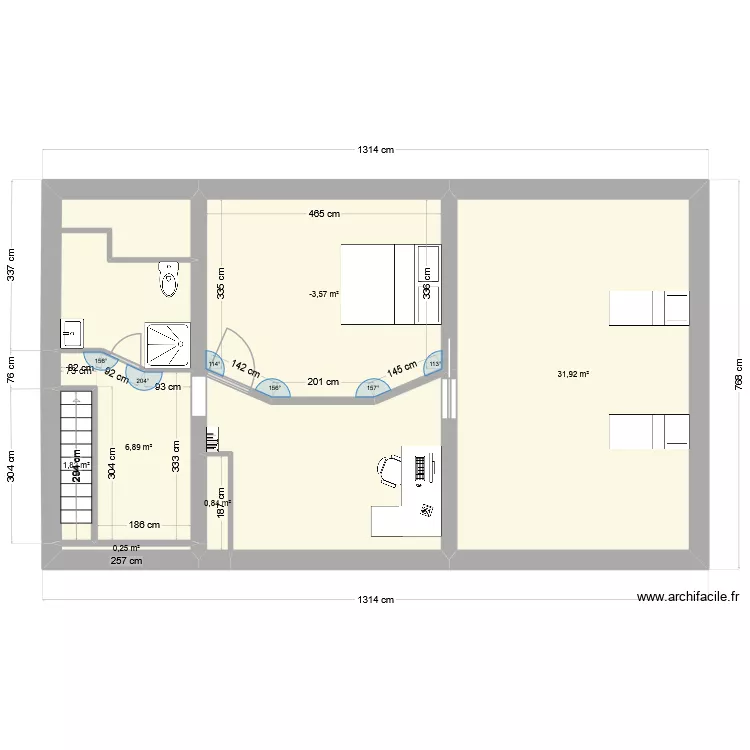 Combles. Plan de Combles. Plan de