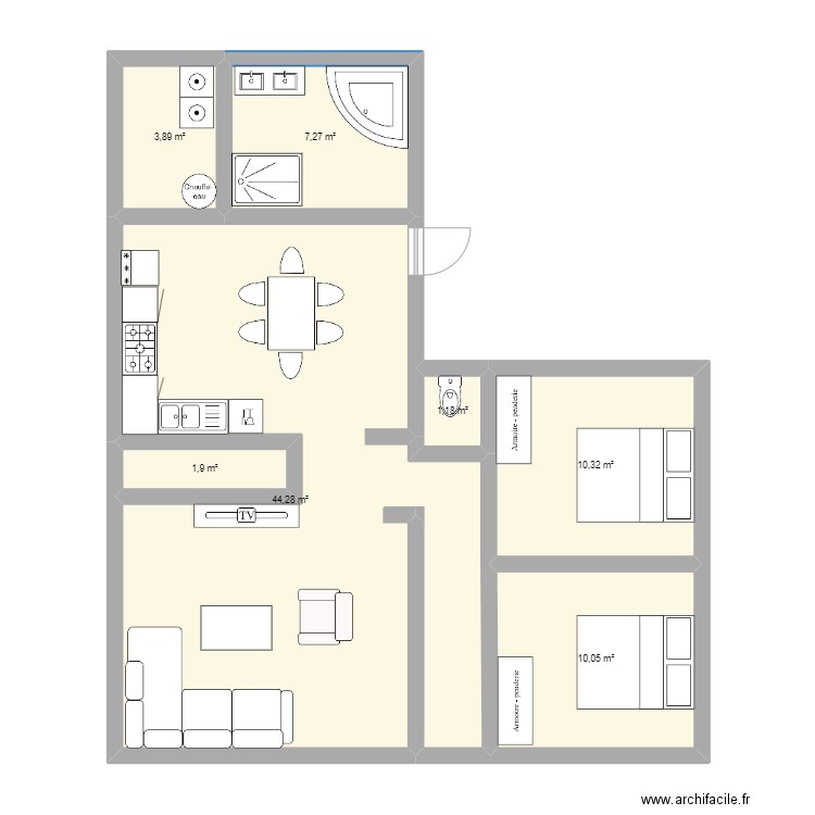 brunemont 1. Plan de 0 pièce et 0 m2