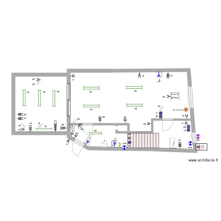 Oli garage sans fil corrigé  20-08-2023 105a . Plan de 0 pièce et 0 m2