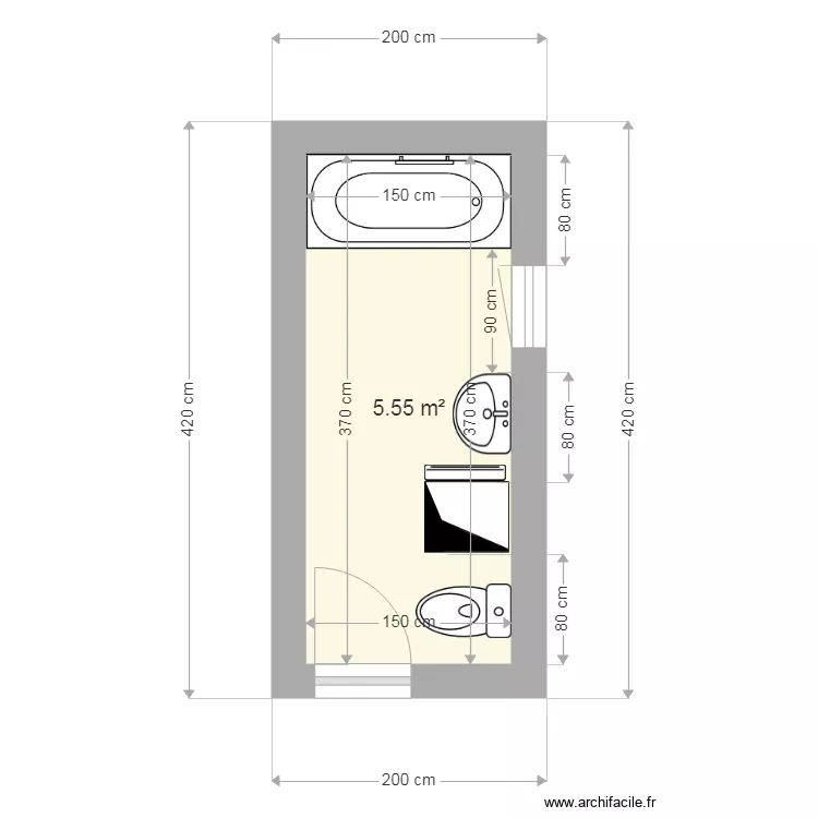 BARDON edl. Plan de 