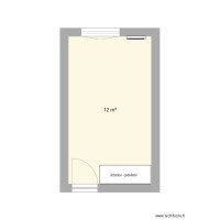 PLAN CHAMBRE 12 M2
