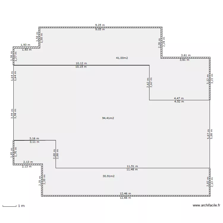 plan terrasse. Plan de 