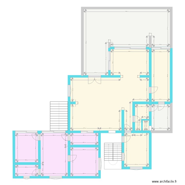 maison bourbon. Plan de 0 pièce et 0 m2