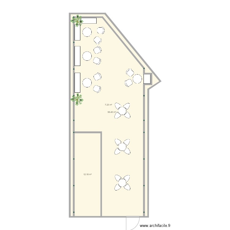 Terrasse TOPO 3. Plan de 0 pièce et 0 m2