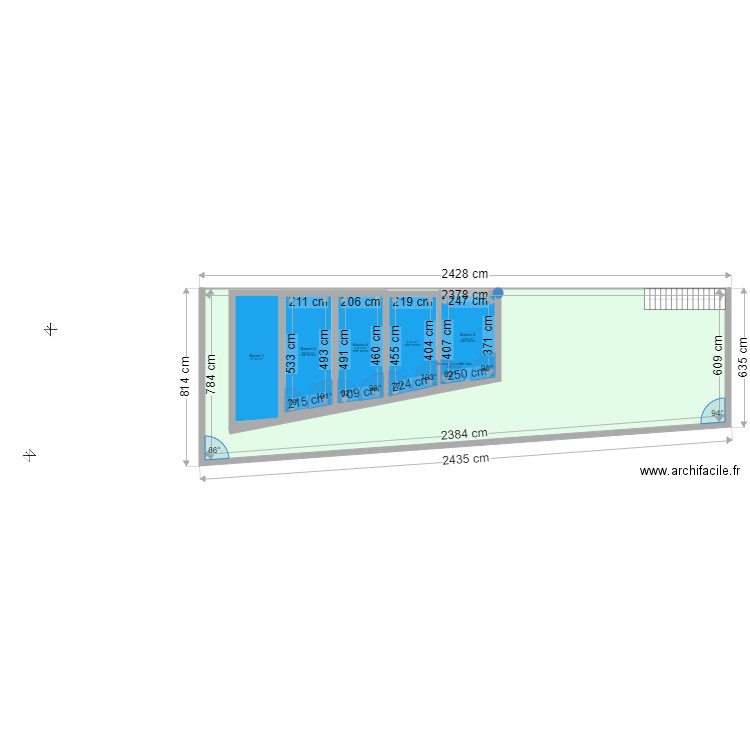 Schema parcelle du bas. Plan de 0 pièce et 0 m2