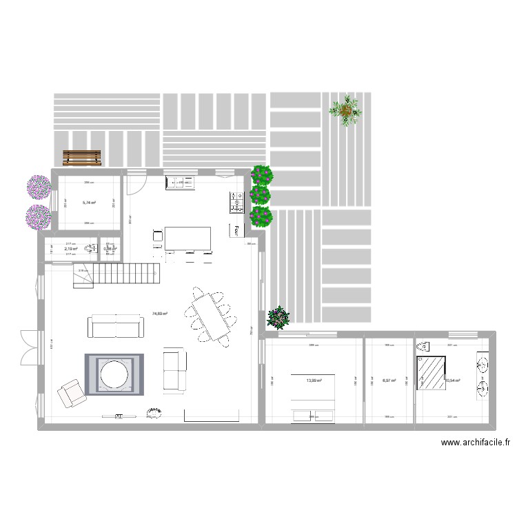 GASTES 2. Plan de 0 pièce et 0 m2