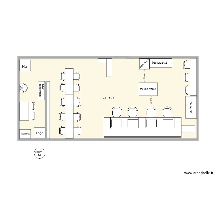 NB9 V4 sans WC. Plan de 0 pièce et 0 m2