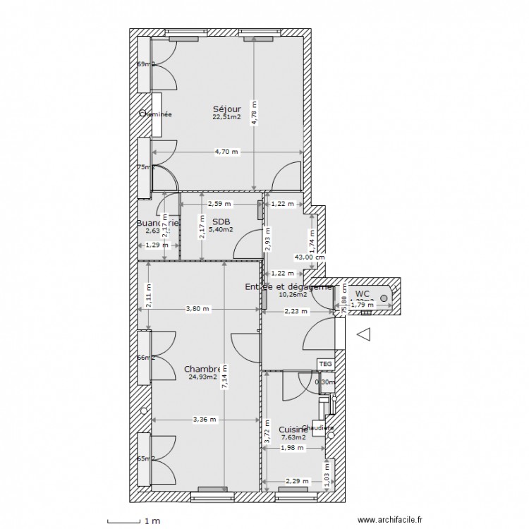 37 Gambetta Actuel. Plan de 0 pièce et 0 m2