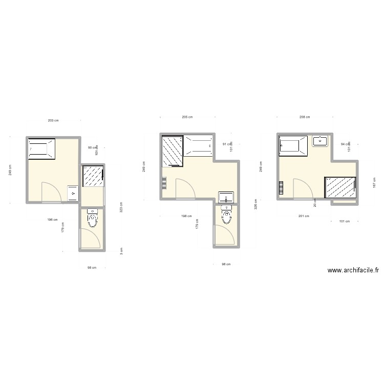 gailleres. Plan de 0 pièce et 0 m2
