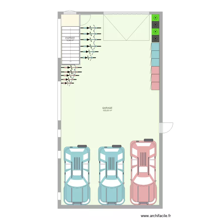 CARNOT GARAGE v3. Plan de 