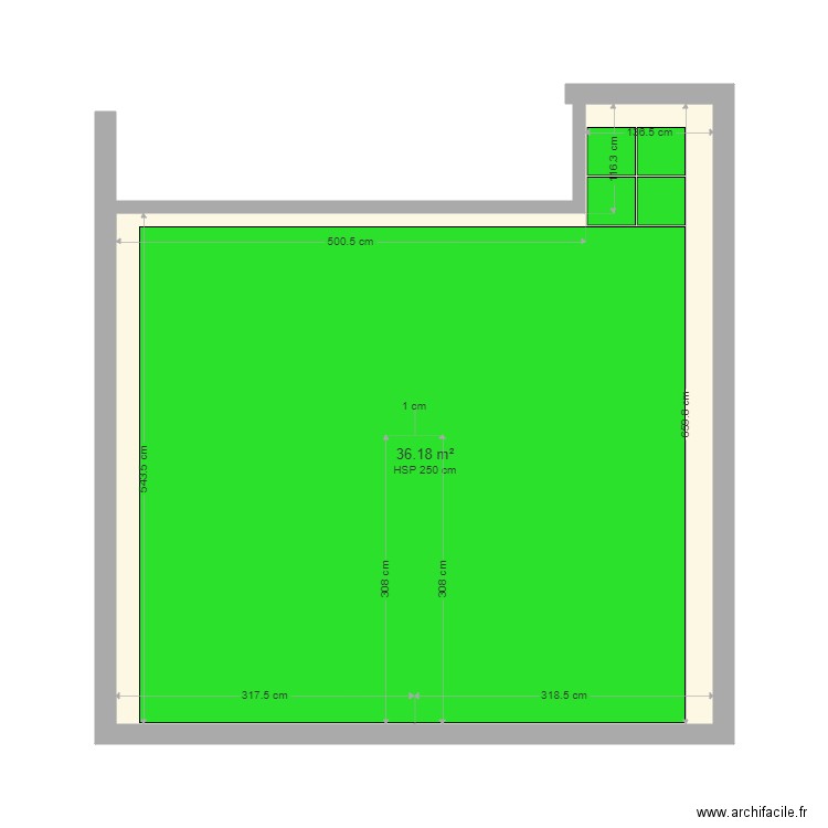 ACR DAUDON. Plan de 0 pièce et 0 m2