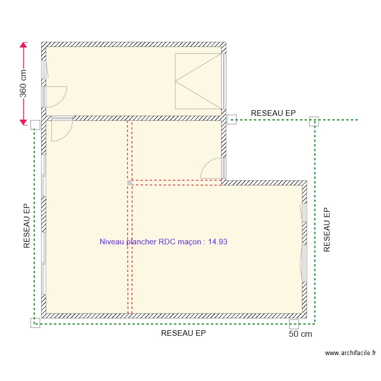 Reseau EP. Plan de 0 pièce et 0 m2