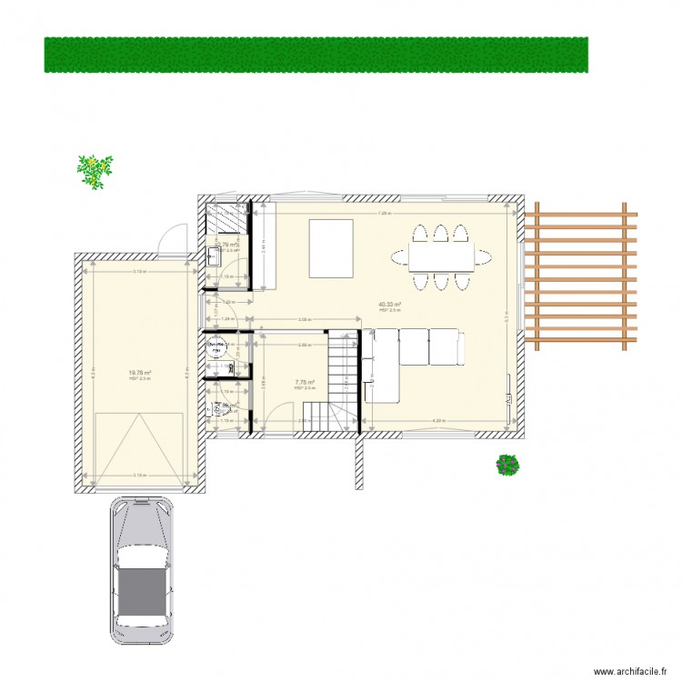 PROJET SCHERWILLER. Plan de 0 pièce et 0 m2