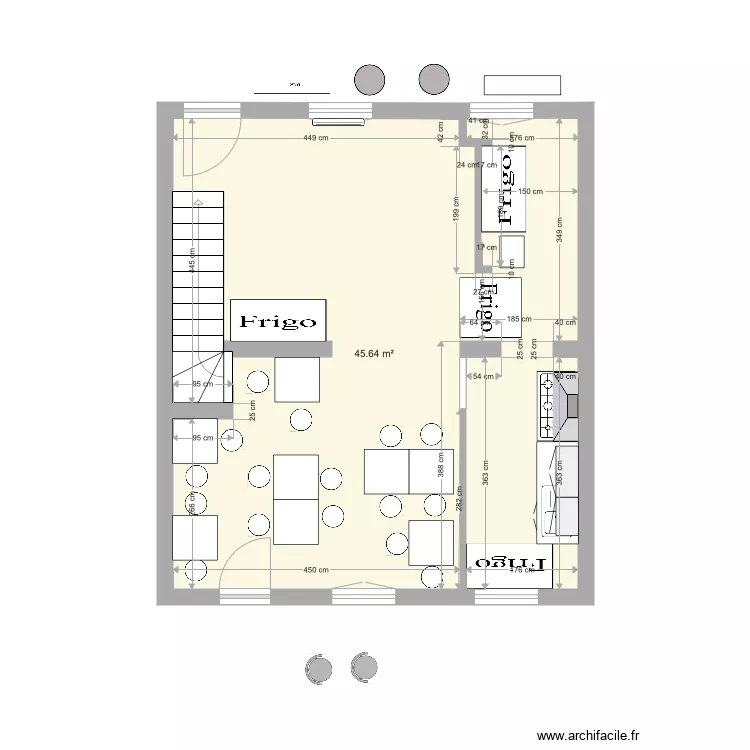 Pasta Rockett Am&eacute;nagement MUR. Plan de 
