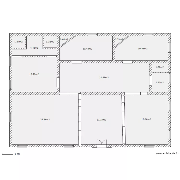 njuste. Plan de 