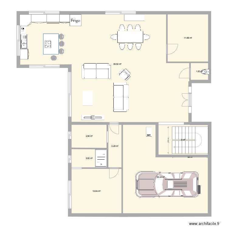 maison V1. Plan de 0 pièce et 0 m2