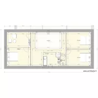 plan n1 nouvelle maison avec &eacute;tage
