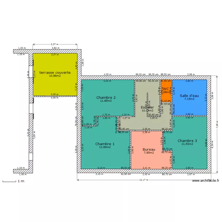 maison-etage-2. Plan de 