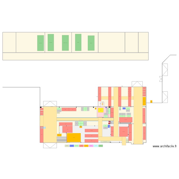 Zone expédition architecte v1. Plan de 0 pièce et 0 m2