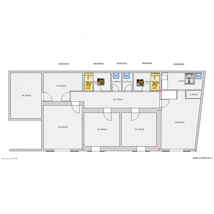 Anne etage. Plan de 0 pièce et 0 m2
