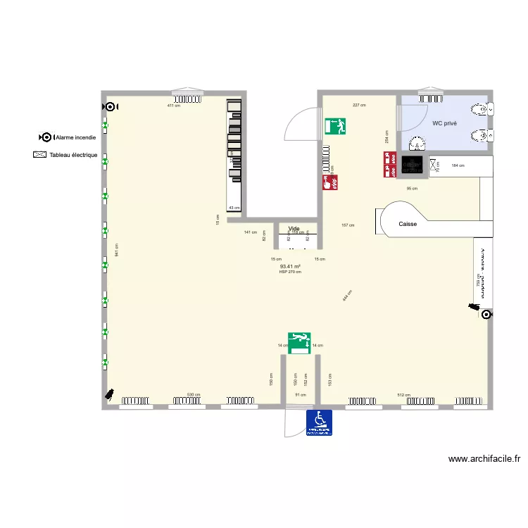 Boutique. Plan de Boutique. Plan de