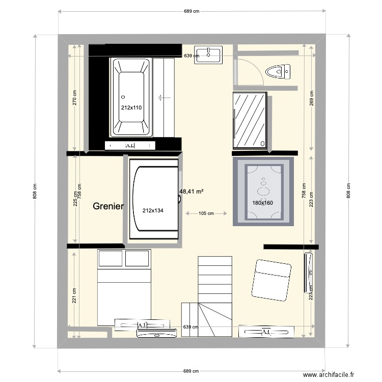 Perelle 02. Plan de 0 pièce et 0 m2