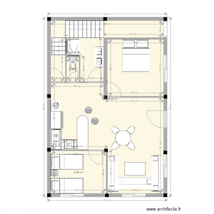 maison taddart et modif 3. Plan de 0 pièce et 0 m2