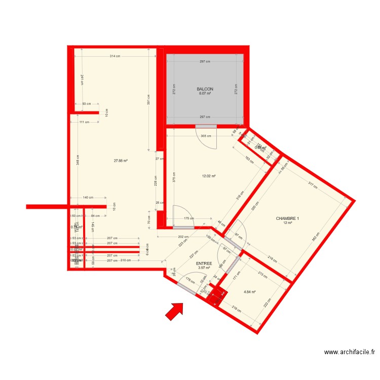 BI 6227 TEST. Plan de 0 pièce et 0 m2