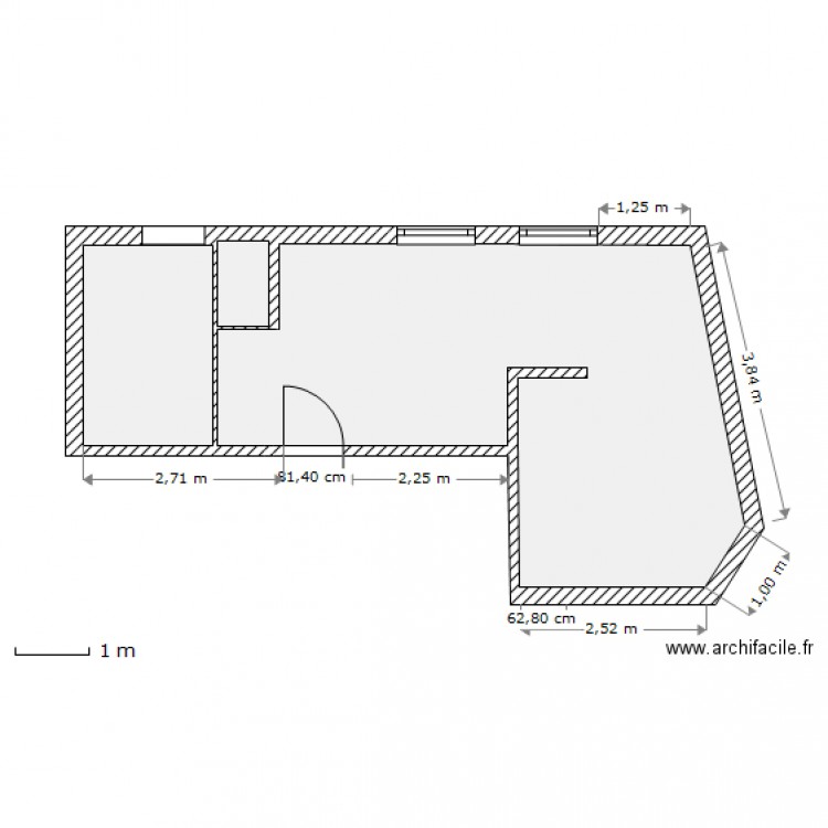 appart1etage. Plan de 0 pièce et 0 m2