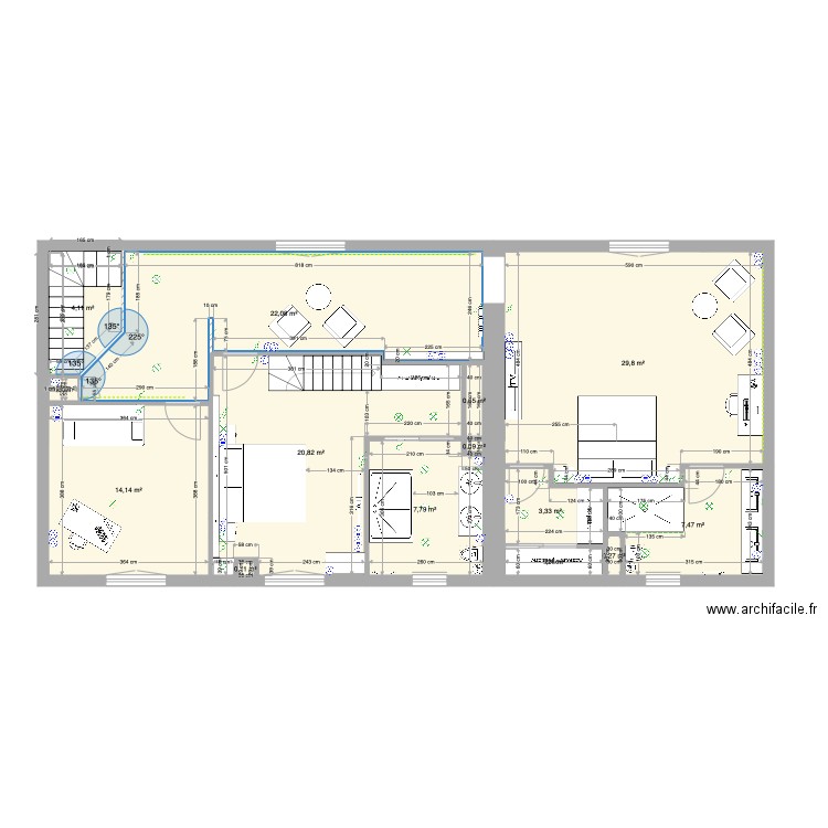 Pouzin version 5. Plan de 0 pièce et 0 m2