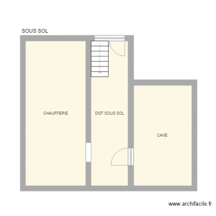 ZONCA ANGELO SOUS SOL. Plan de 0 pièce et 0 m2