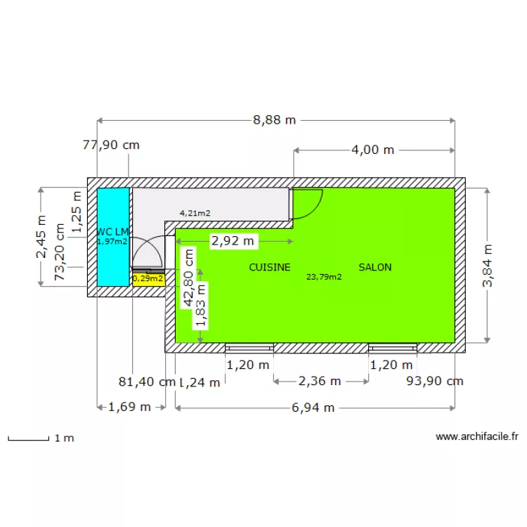2 ème étage final. Plan de 2 ème étage final. Plan de