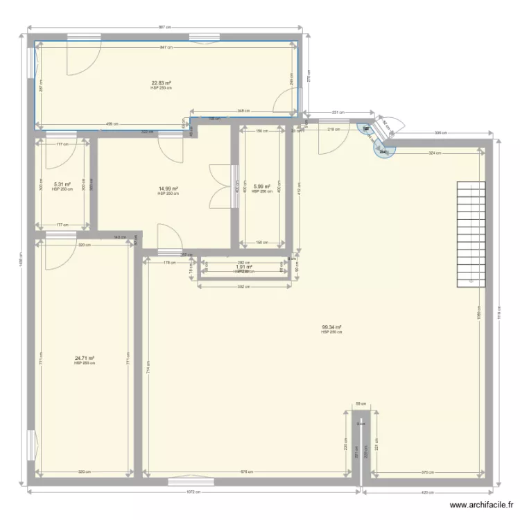 Portet Lot203. Plan de 