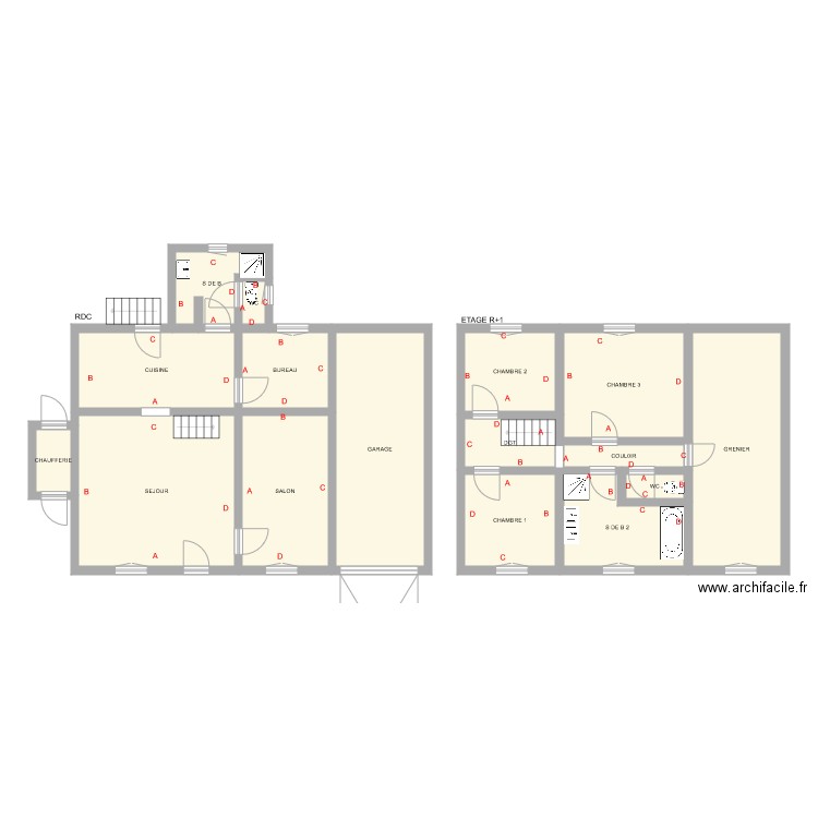 GROVE. Plan de 0 pièce et 0 m2