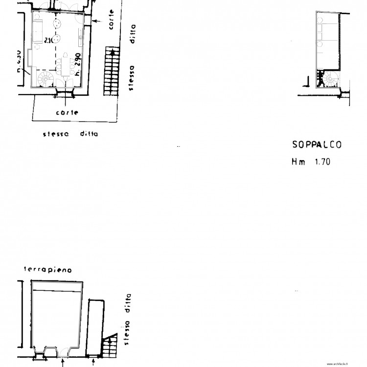 ARCHIGLAMOUR 1 ALE. Plan de 0 pièce et 0 m2