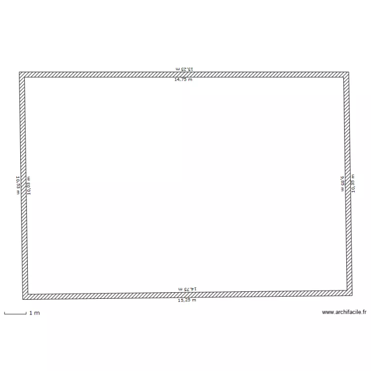 poug naou sous sol. Plan de 
