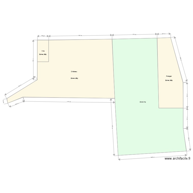 Corgenon Parcelle 1274. Plan de 0 pièce et 0 m2