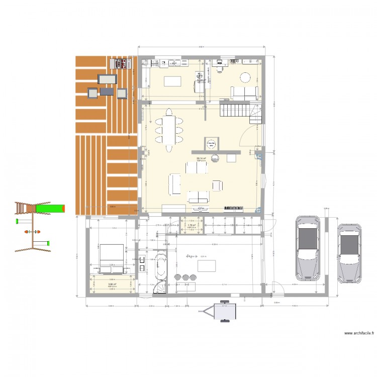 Maison DeschampsV7. Plan de 0 pièce et 0 m2