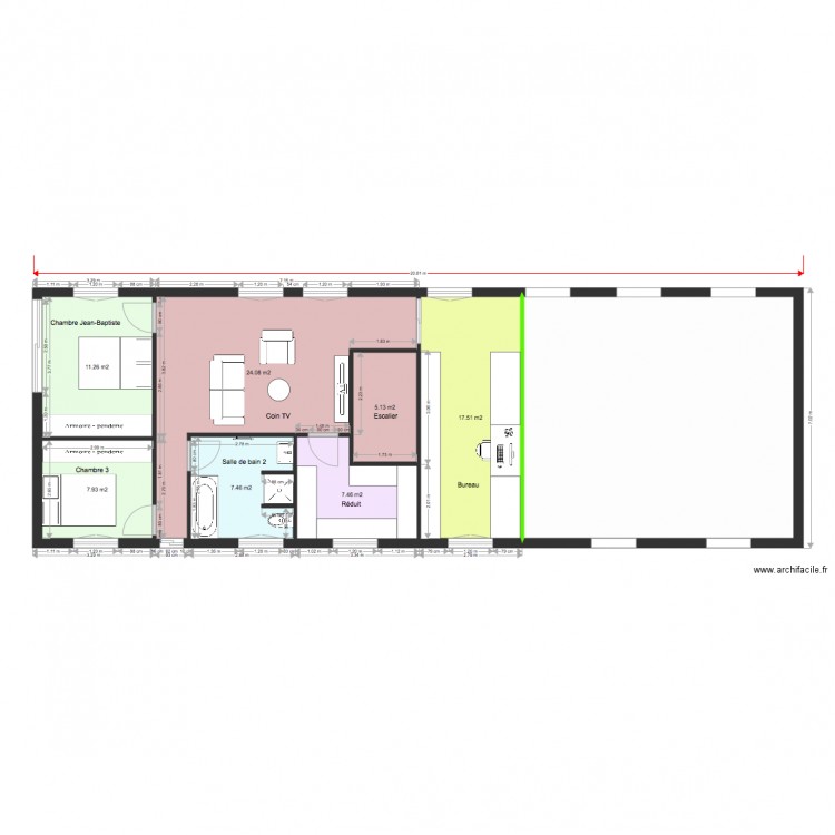 Etage2. Plan de 0 pièce et 0 m2
