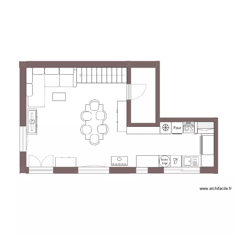 Melandrelle. Plan de Melandrelle. Plan de