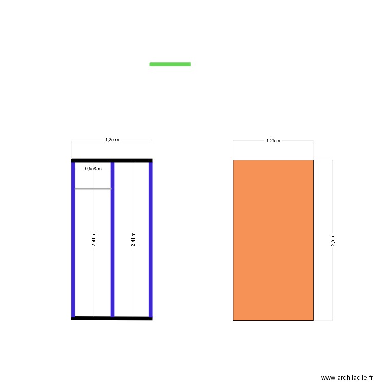 chassis mur Arbomur. Plan de 0 pièce et 0 m2